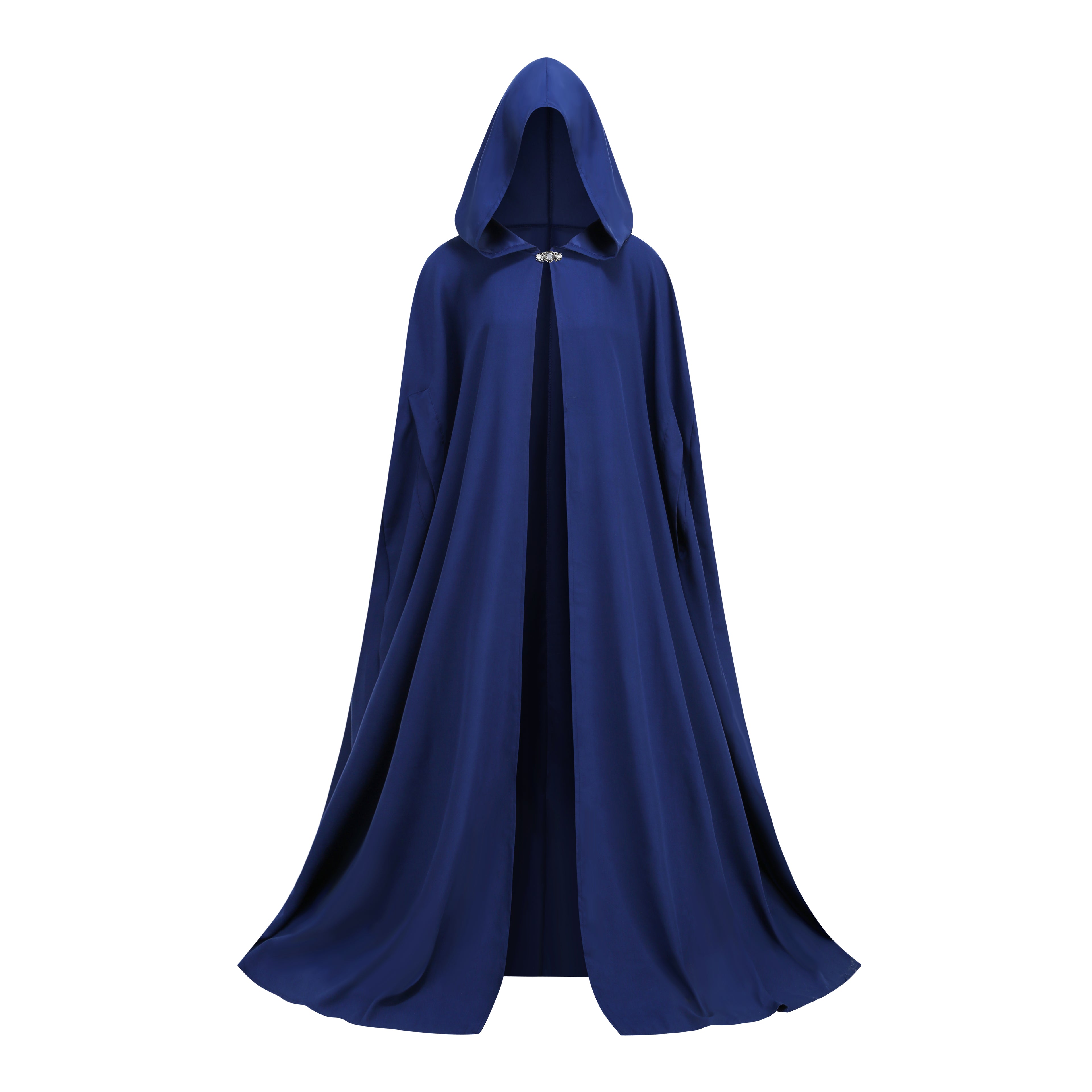 Adult Renaissance Cloak with Hood Medieval Cape with Arm Holes Halloween Costume Outwear for Women