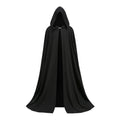 Adult Renaissance Cloak with Hood Medieval Cape with Arm Holes Halloween Costume Outwear for Women