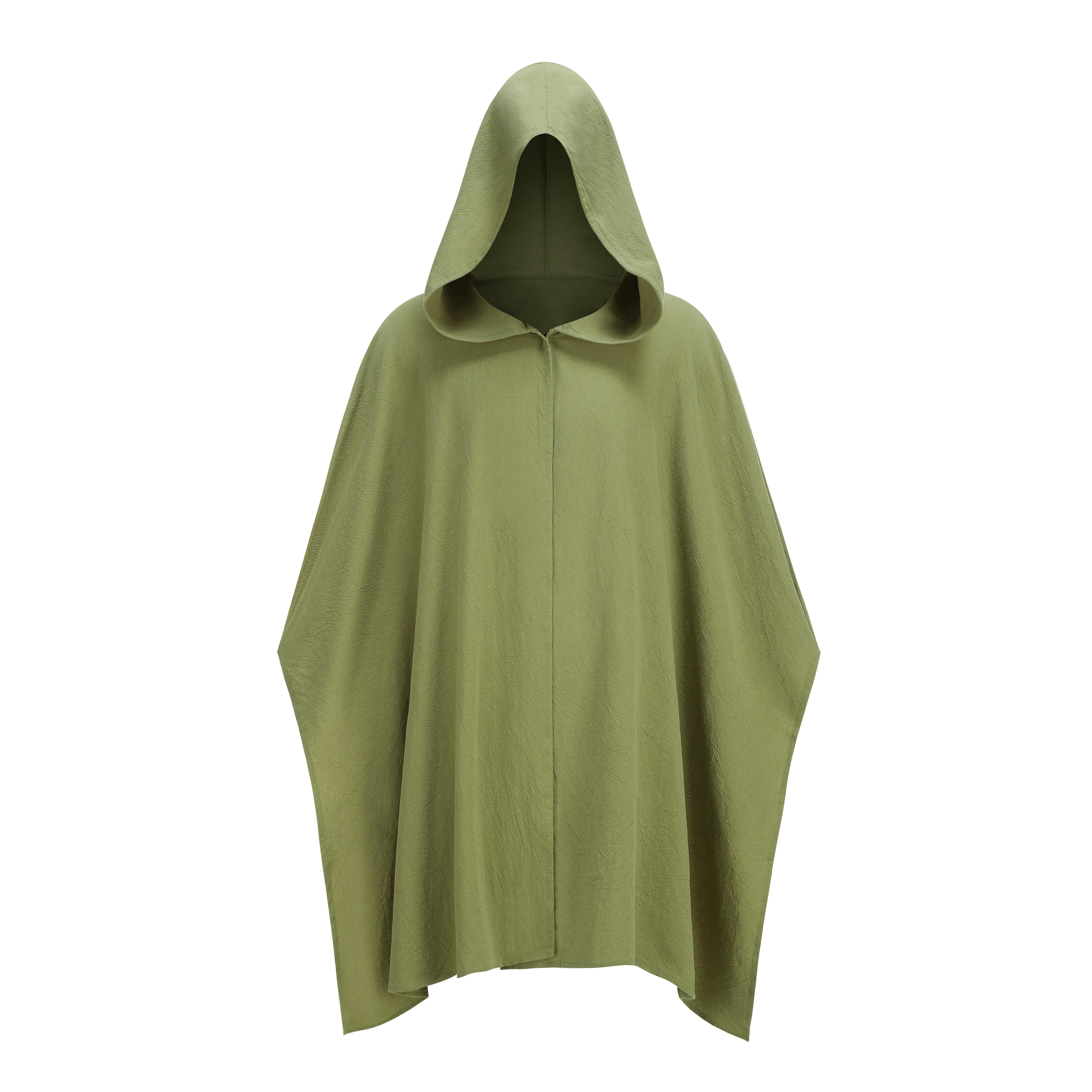 Adult Medieval Hooded Cloak Vintage Renaissance Cape with Hood 2PCS with Belt Men Women Halloween Costume