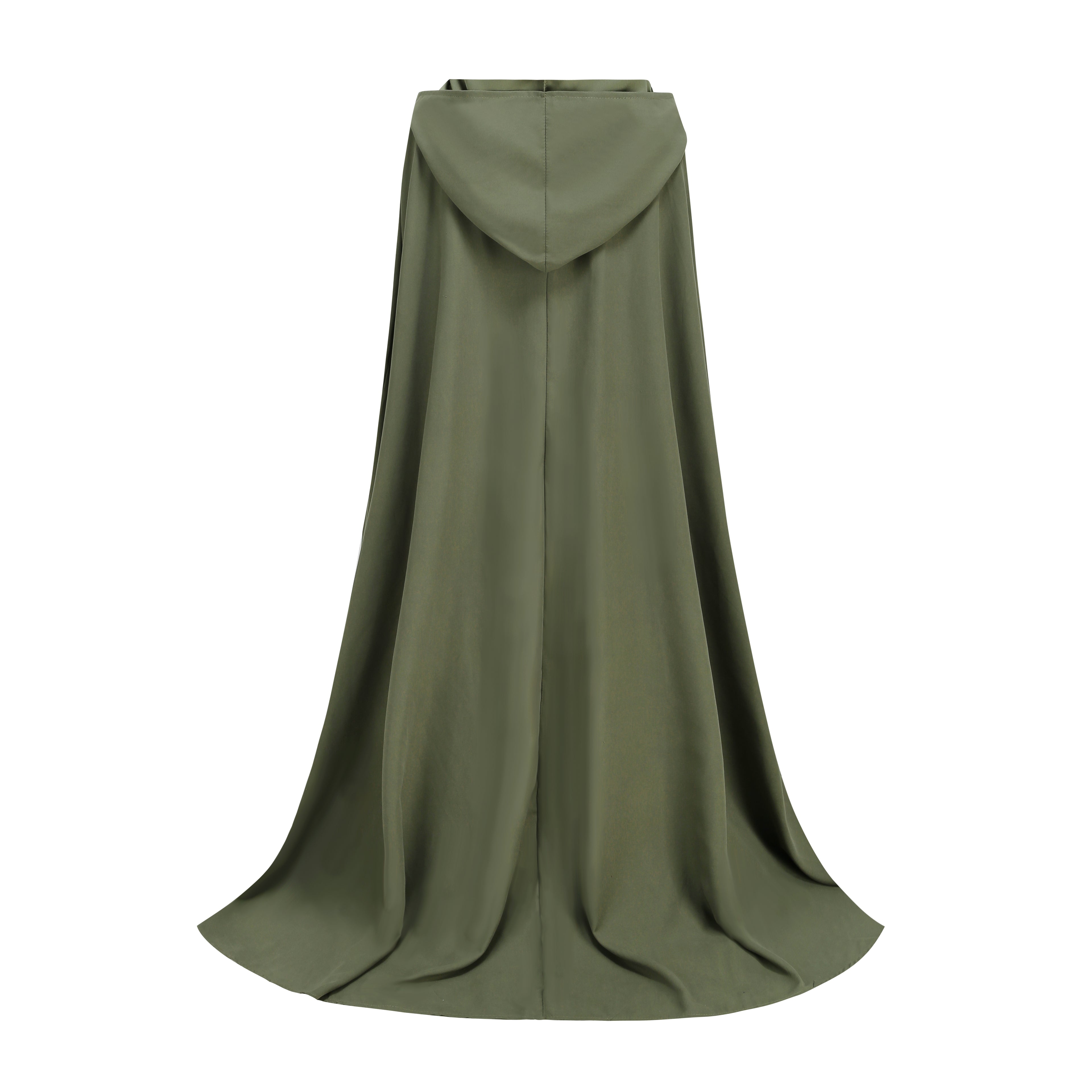 Adult Renaissance Cloak with Hood Medieval Cape with Arm Holes Halloween Costume Outwear for Women