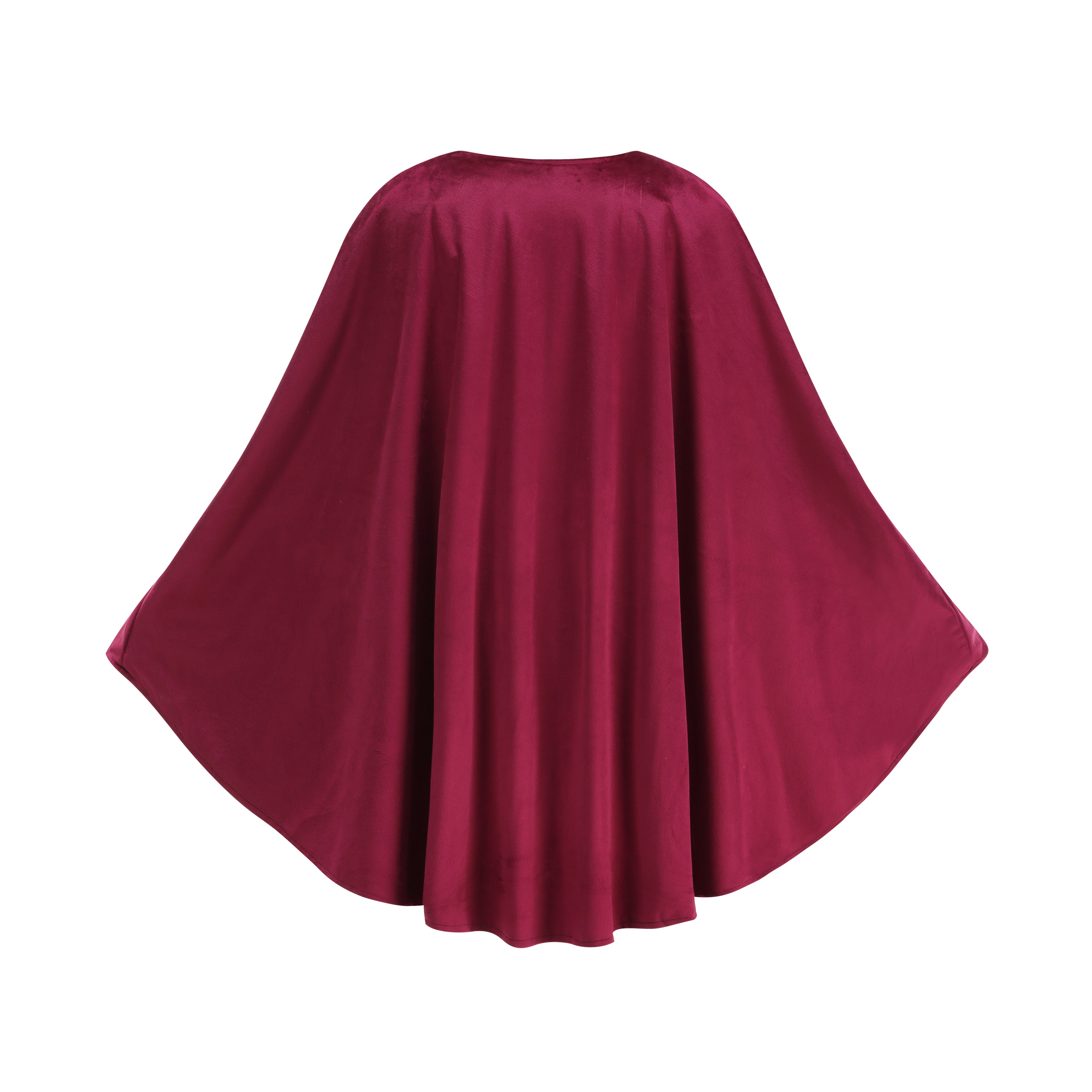 Women Medieval Costume Cloak Irregular Hem Renaissance Cape Halloween Renaissance Festival LARP Party Outfits