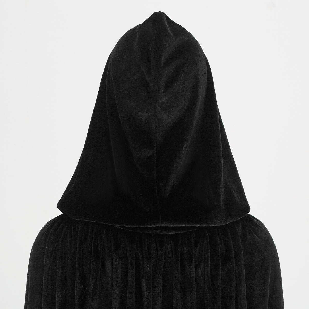 Adult Velvet Cloak Medieval Renaissance Long Cape with Hood for Hollween
