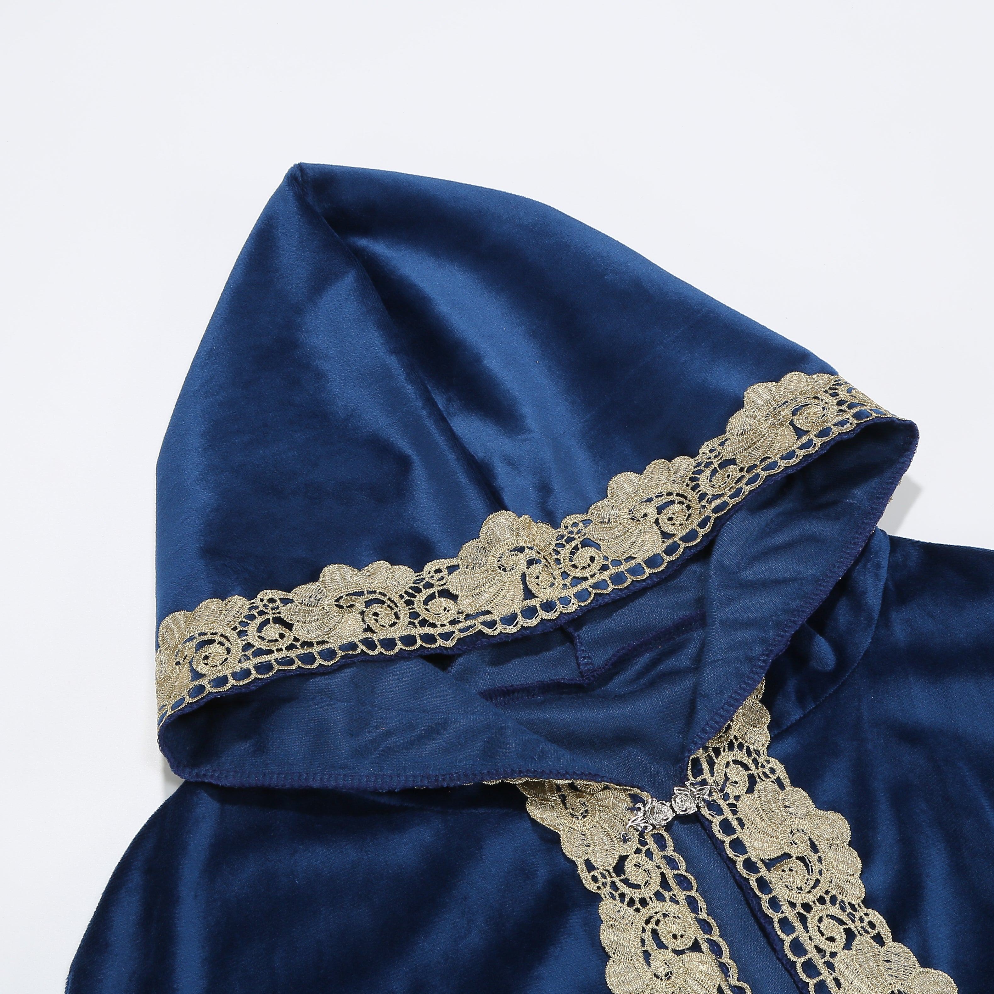 Adult Medieval Renaissance Hooded Cloak Women Men Vintage Long Cape with Hood Halloween Witch Cosplay Costume
