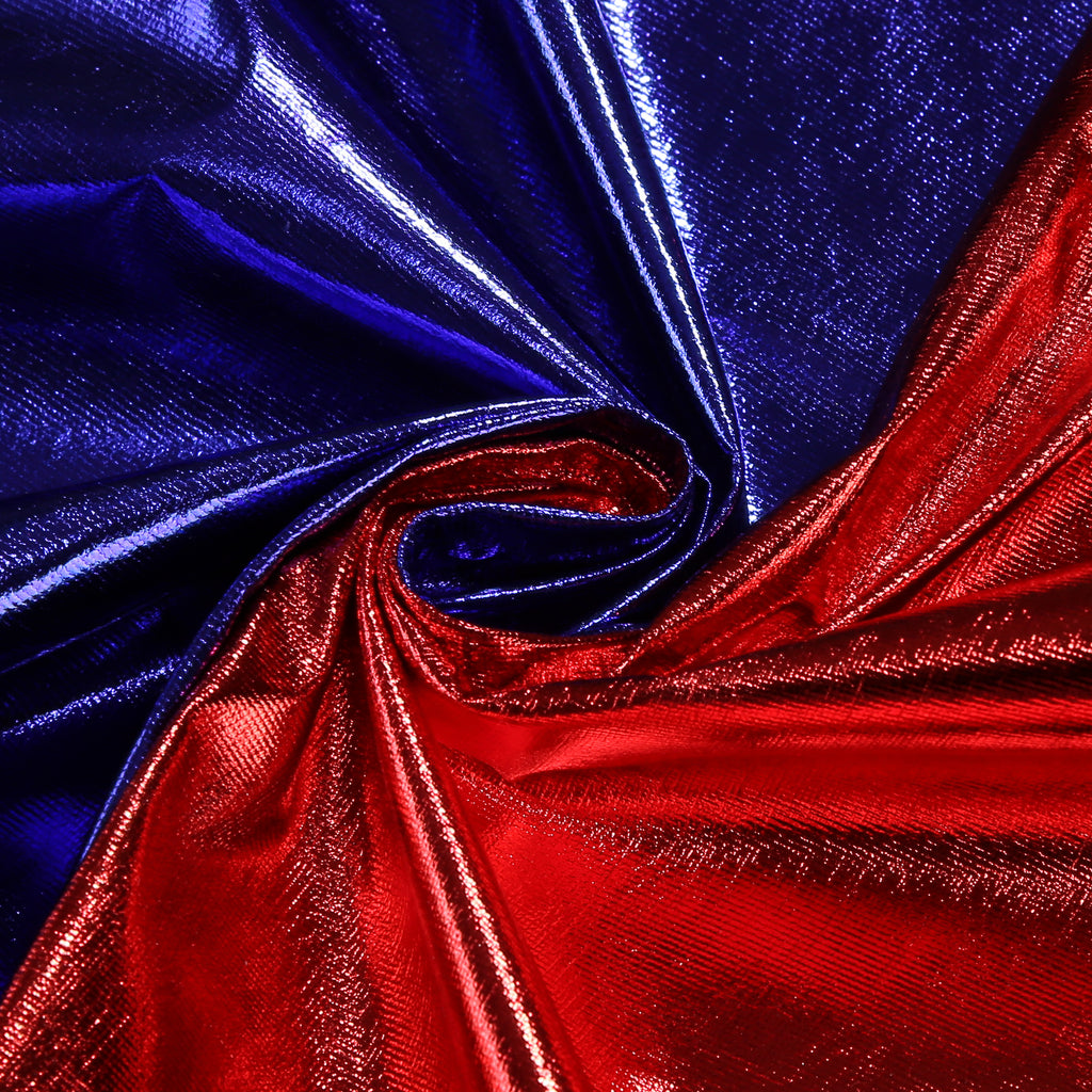 Custom Metallic Stand‑Up Collar Cape With Tie‑Strap 115CM 125CM 145CM 155CM Red‑Blue Black‑Silver Champagne Cosplay Cloak For Halloween Party