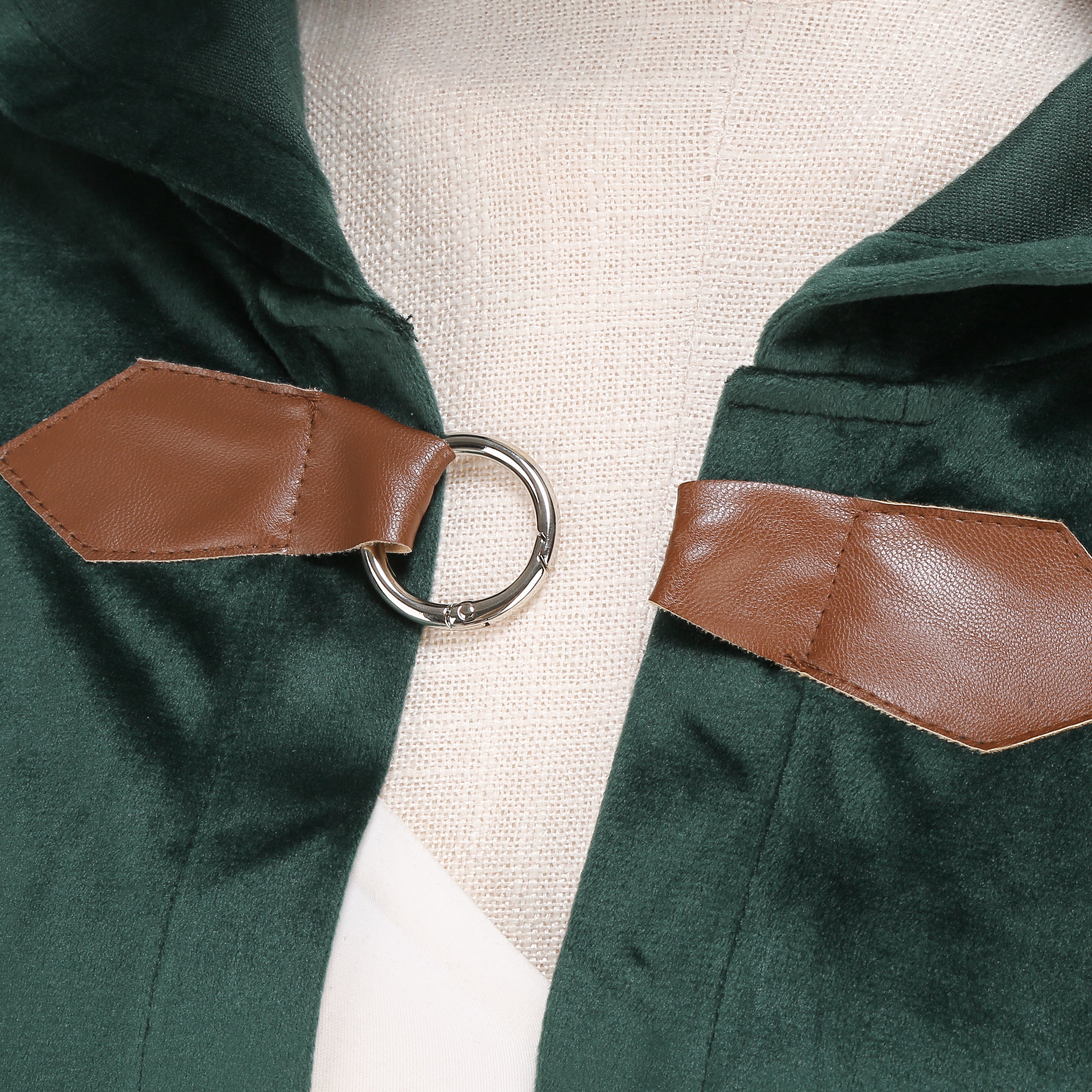 Renaissance Medieval Hooded Cloak Victorian Steampunk Costume Cosplay
