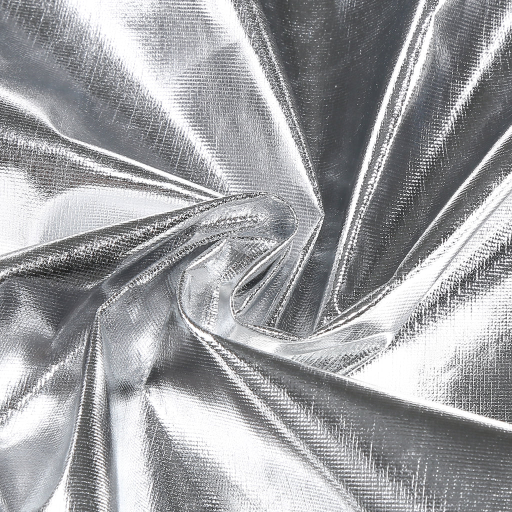 Custom Metallic Collar‑Less Cape With Neck Tie Strap 115‑155CM Silver Blue Gold Shiny Cosplay Cloak For Halloween Fancy Theme Party
