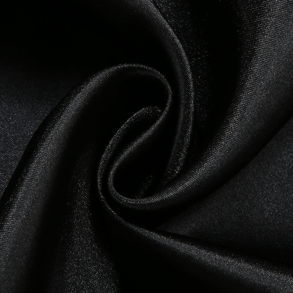 Adult Reversible Satin Vampire Cape 51"/130cm Stand‑Up Collar Jagged Hem Halloween Cloak