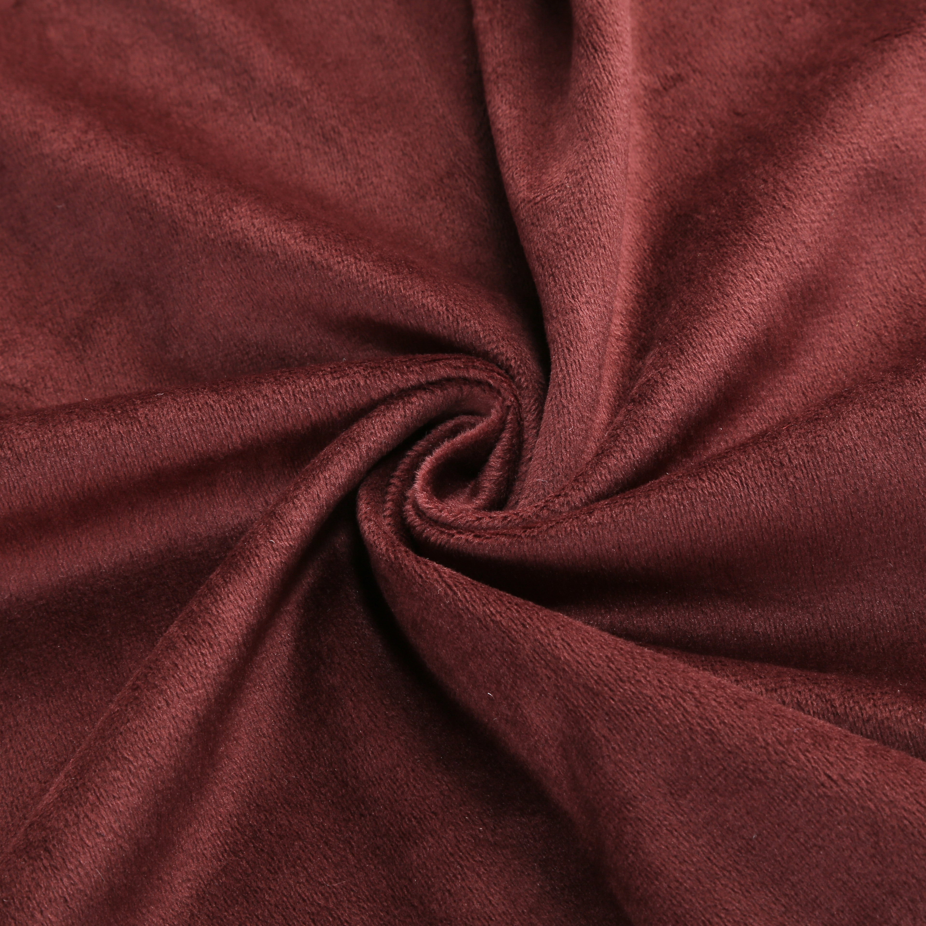 Adult Double‑Sided Velvet Wizard Hooded Robe, Burgundy Reversible Cloak, 150cm‑170cm Shoulder‑to‑Hem for Sorcerer Halloween Cosplay