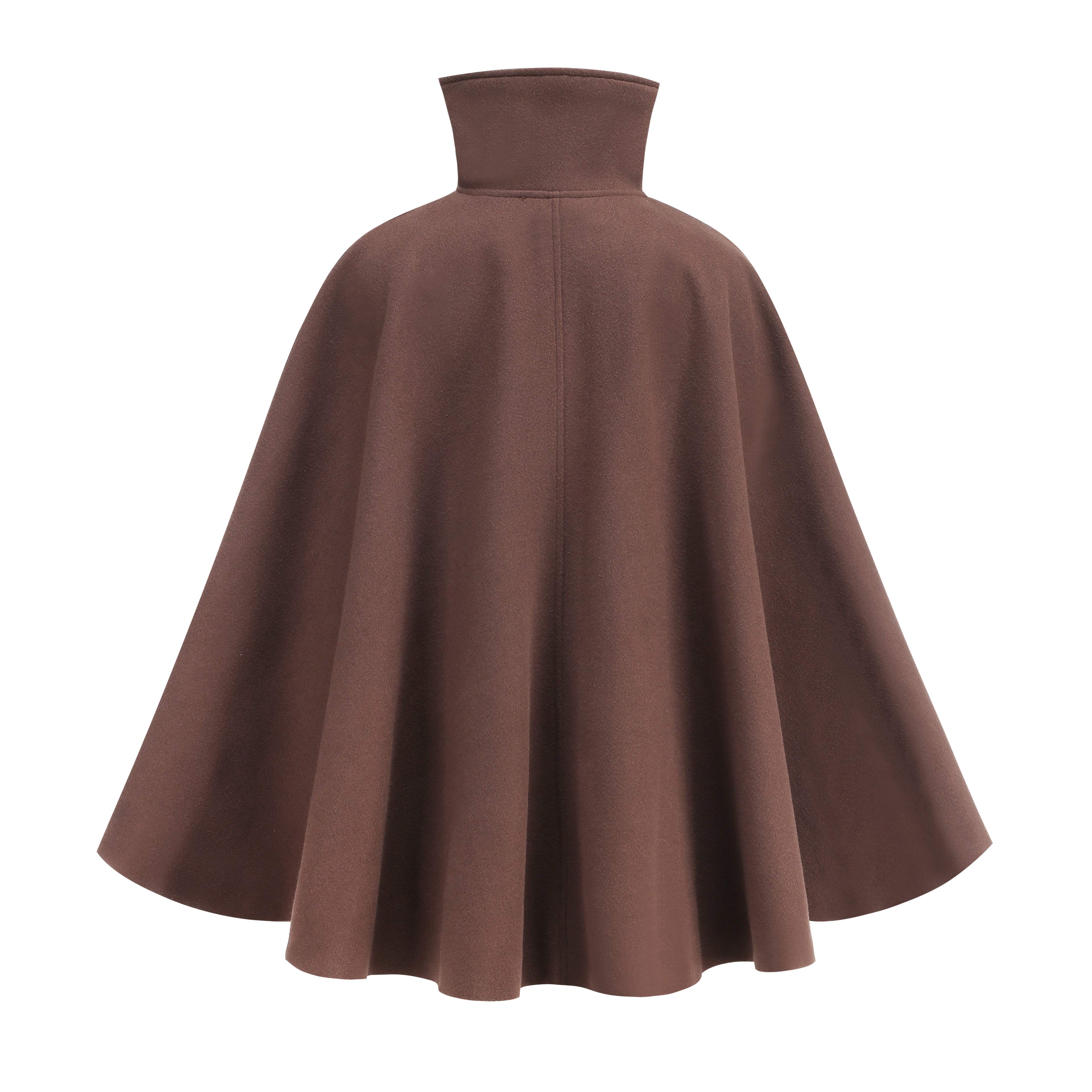 Renaissance Cape Detective Costume Medieval Cloak Victorian Capelet Hobbit Brown Halloween Costume