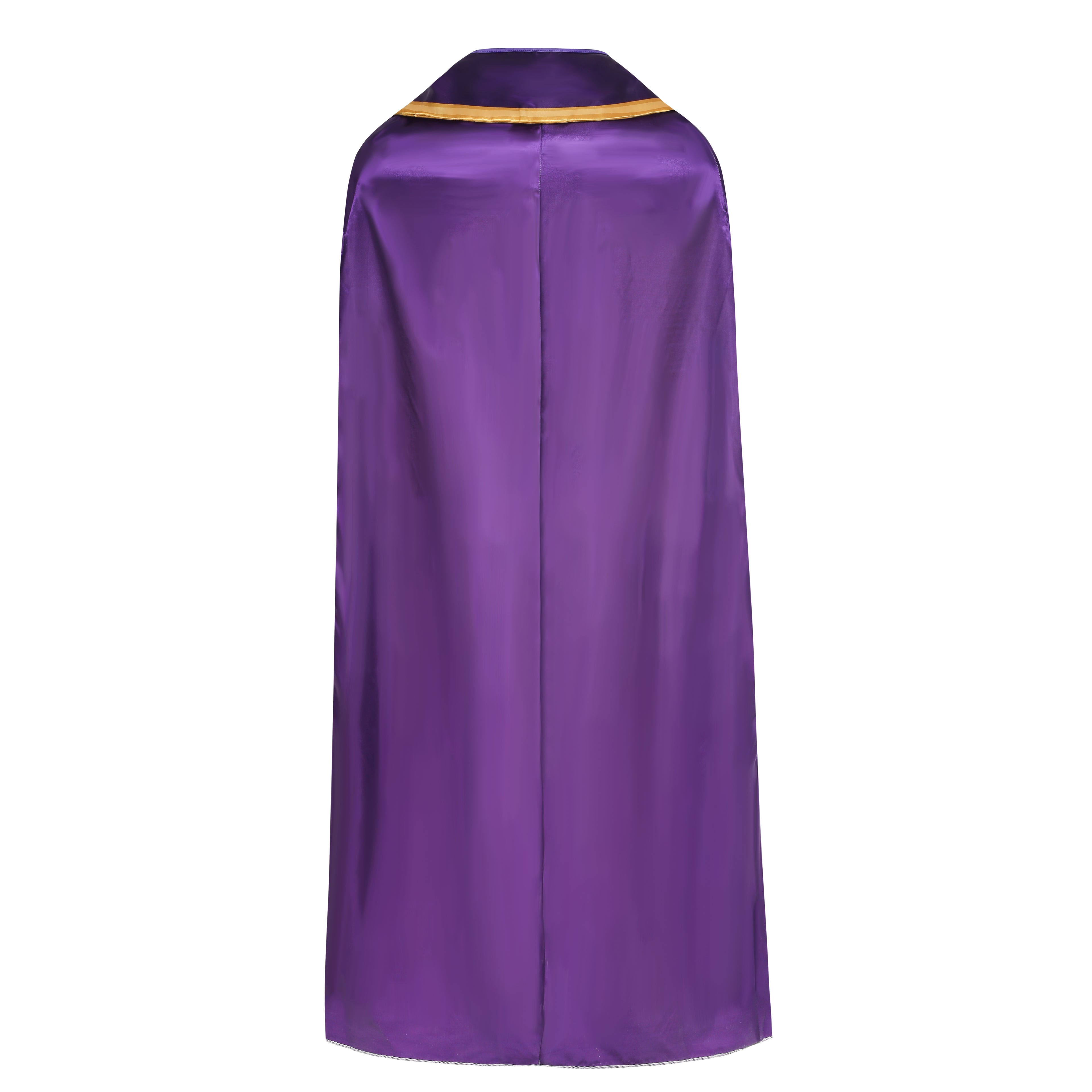 Adult King Cape 3‑Piece Set Custom Satin Cloak With Crown & Scepter 130CM 150CM 170CM Red Purple Medieval Royal Cosplay Costume