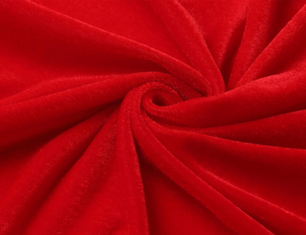 Adult Little Red Riding Hood Ruffled Hooded Cape, Red & Wine Red Cloak 60‑65‑70cm Shoulder‑to‑Hem for Fairy Tale Halloween Cosplay