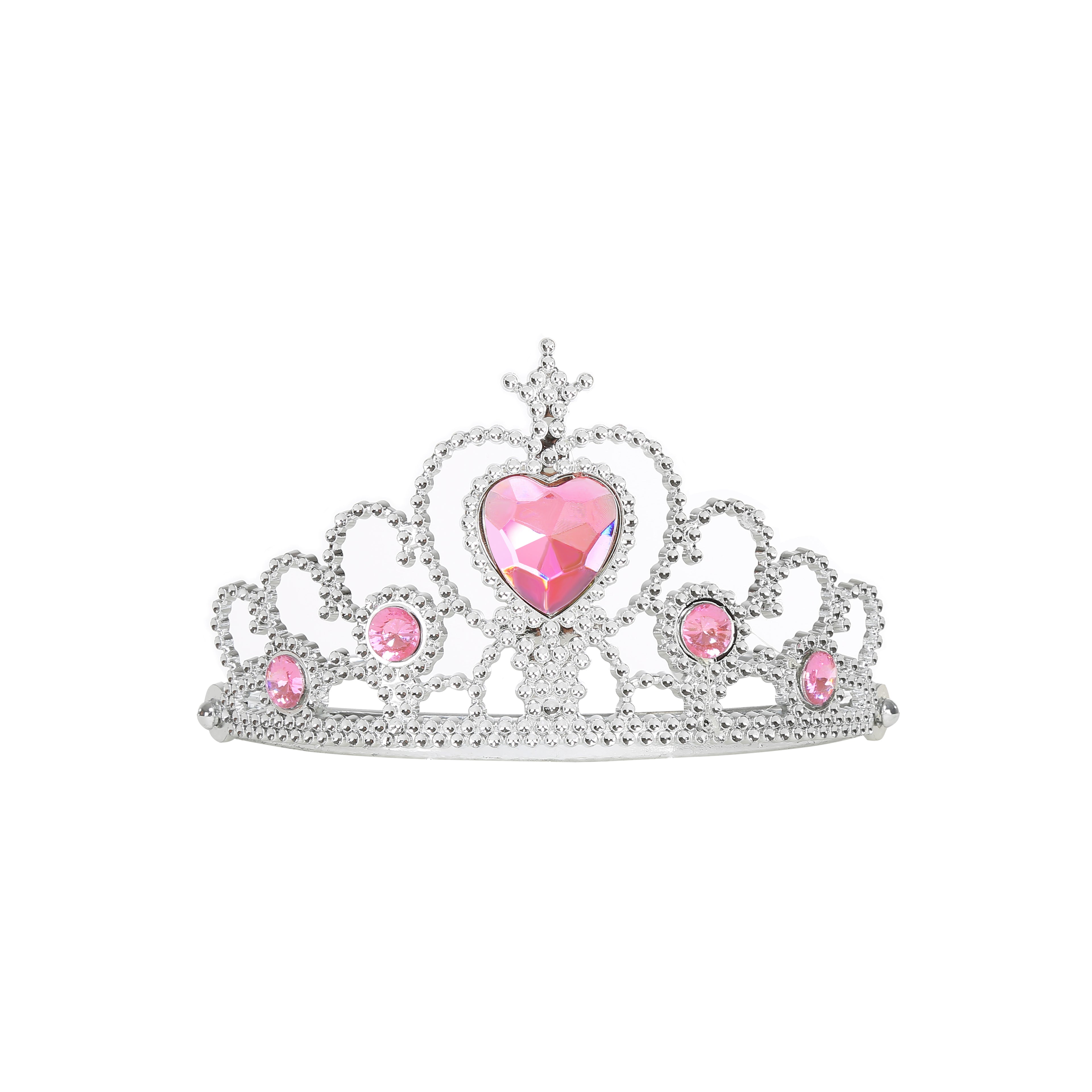 Kids Mermaid Princess Cape 7‑Piece Costume Set Pink 80CM, Scale Print Cloak with Crown Jewelry Sequin Bag, Girls Halloween Birthday Dress‑Up Kit Meta description